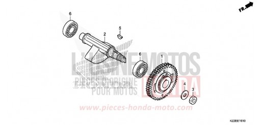ARBRE DE BALANCIER CRF250RLAJ de 2018